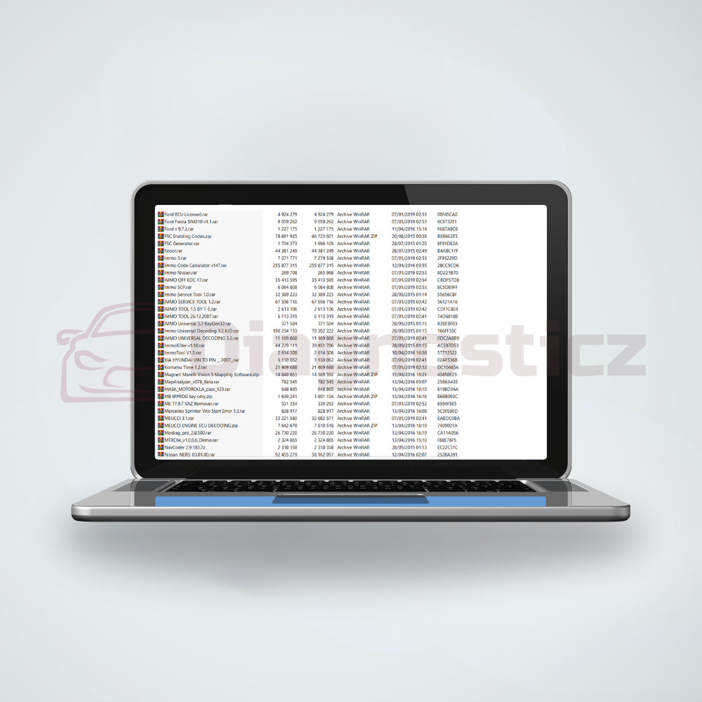 200 ECU Tuning Software Pack | EGR, DPF, Adblue Remover, Chip Tuning & Diagnostic Tools