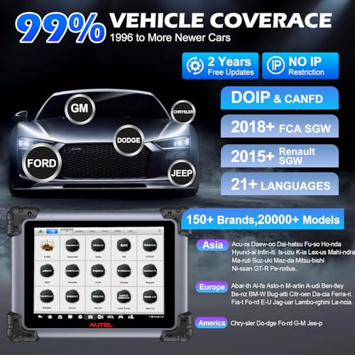 Autel MaxiSys Elite II Pro Scanner | J2534 ECU Coding, 40+ Resets, CAN FD & DoIP