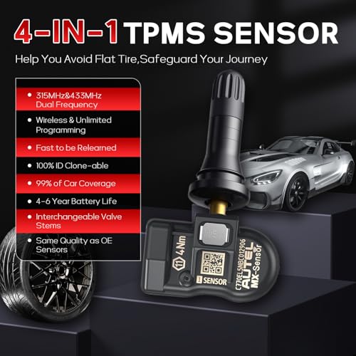 Autel MX-Sensor TPMS 2-in-1 Rubber Stem Set (16pcs)