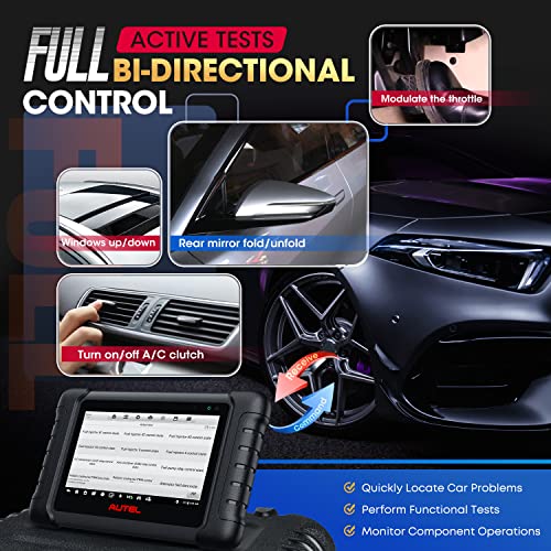 Autel MaxiDAS DS808S-BT PRO Scanner – 2025 ECU Coding & 11 Adapters