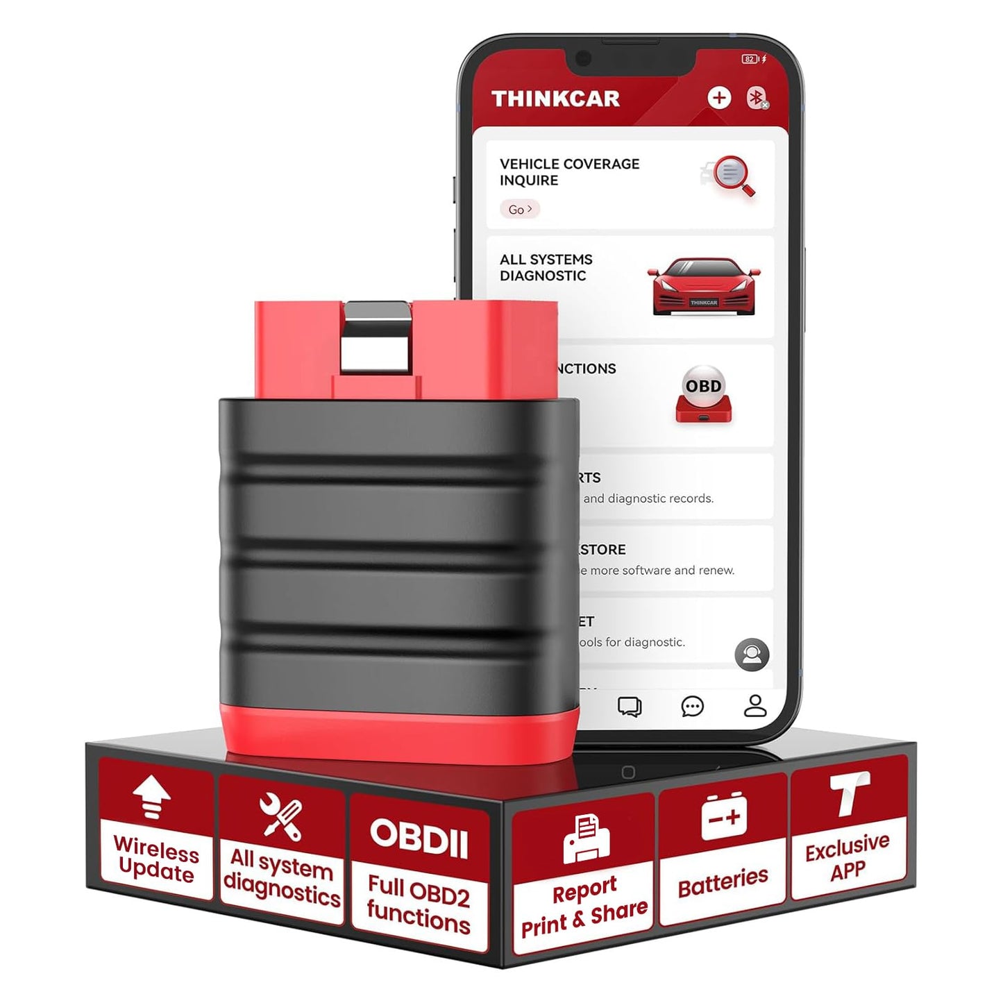 ThinkDiag Mini OBD2 Scanner for iOS & Android