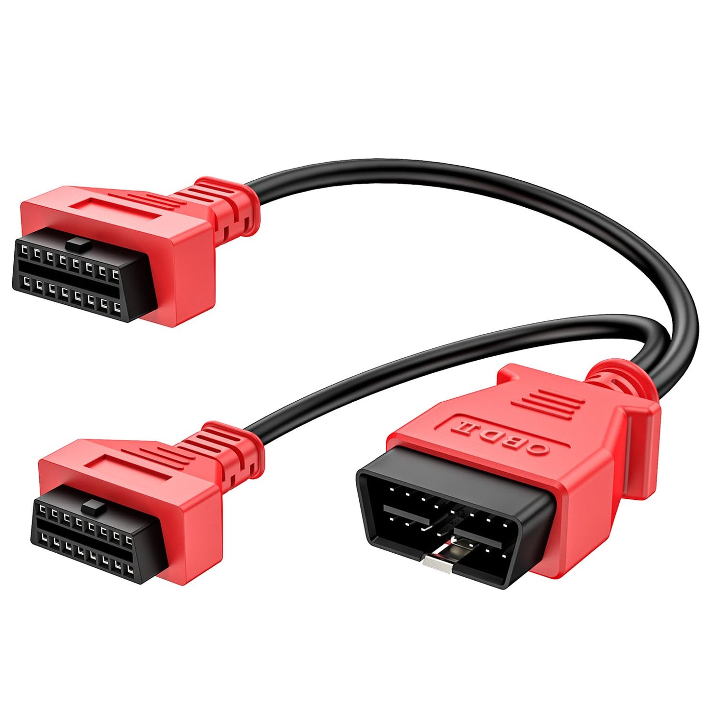 Autel OBD2 Splitter Y Cable, 16 Pin OBD II Extension, 2-Port Adapter