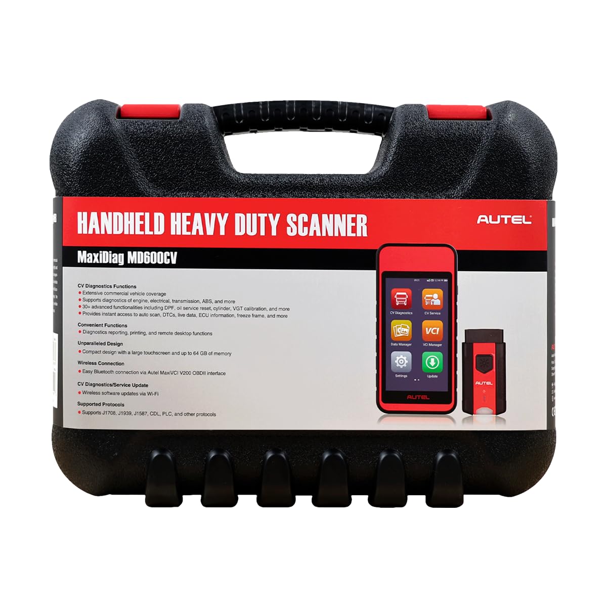 Autel MaxiDiag MD600CV Heavy Duty Truck Scanner – Diesel Diagnostic Tool