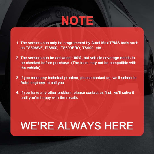 Autel MX-Sensor TPMS 2-in-1 Tire Sensor (315MHz + 433MHz)