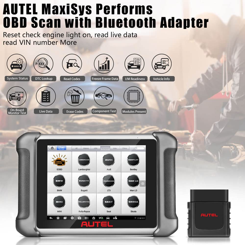 Autel MaxiVCI Mini Bluetooth Adapter for MK808BT/TS608