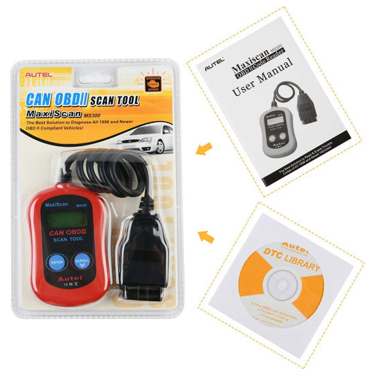 Autel MS300 OBD2 Code Reader – Check Engine Light Tool