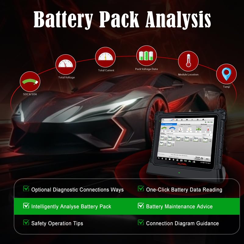Autel MaxiSys Ultra EV Scanner – 2025 High-Voltage Diagnostics Tool