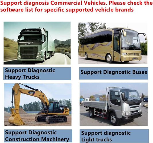 Launch X431 SmartLink HD Module for 24V Trucks & CANFD/DOIP