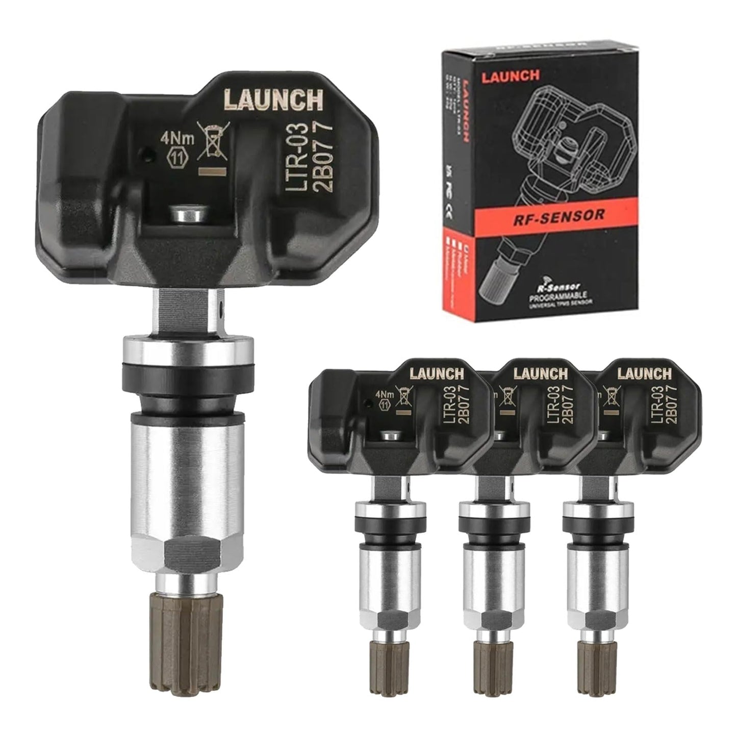 LAUNCH X-431 TPMS Service Tool Kit with i-TPMS & 4 LTR-03 Sensors