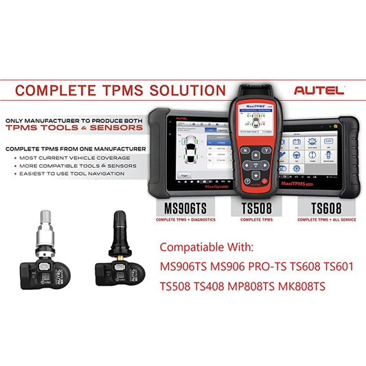 Autel MX-Sensor 1 - Bulk 20 Programmable TPMS Sensors with Rubber Valve