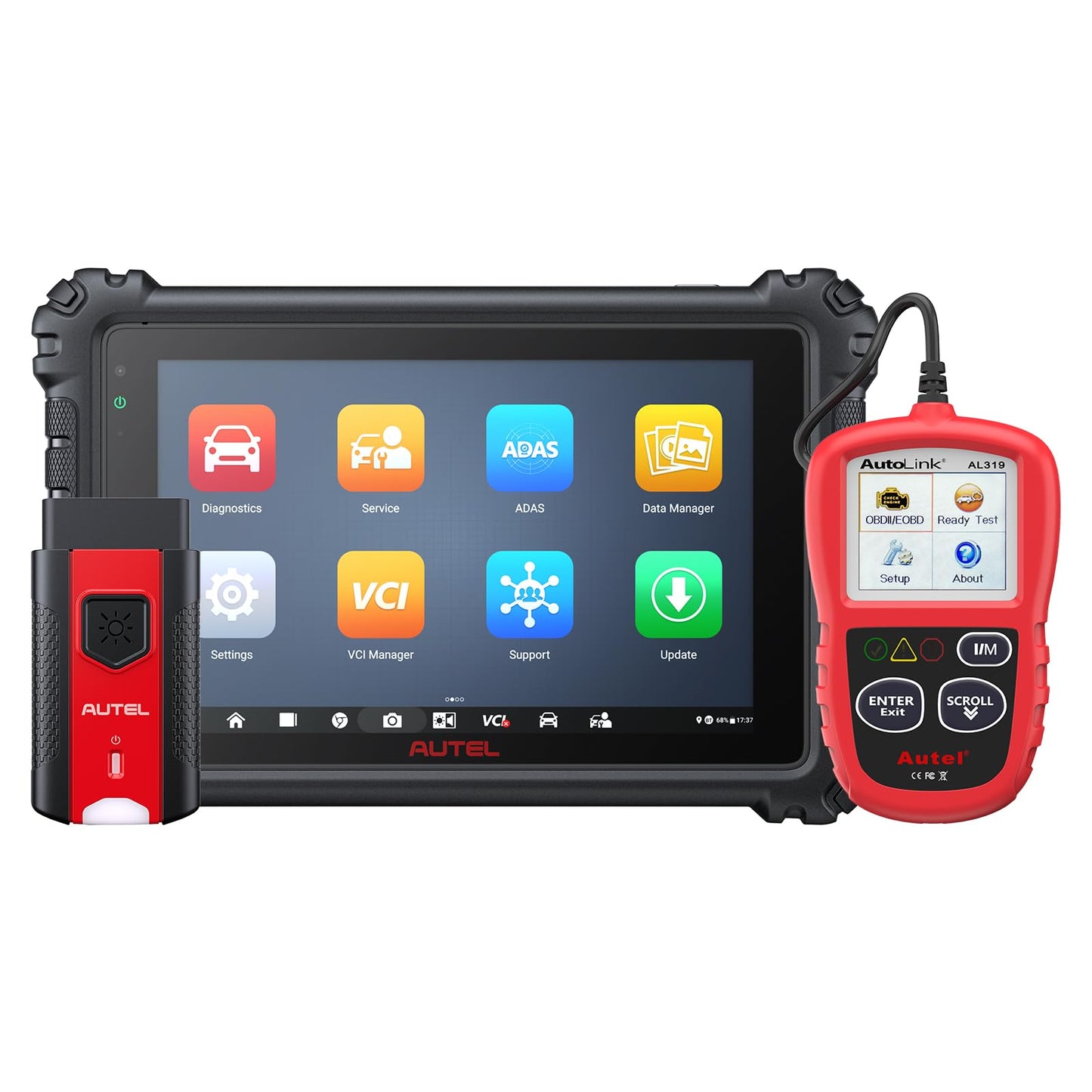 Autel MS906 PRO + AL319 OBD2 Scanner – ECU Coding & 3000+ Tests