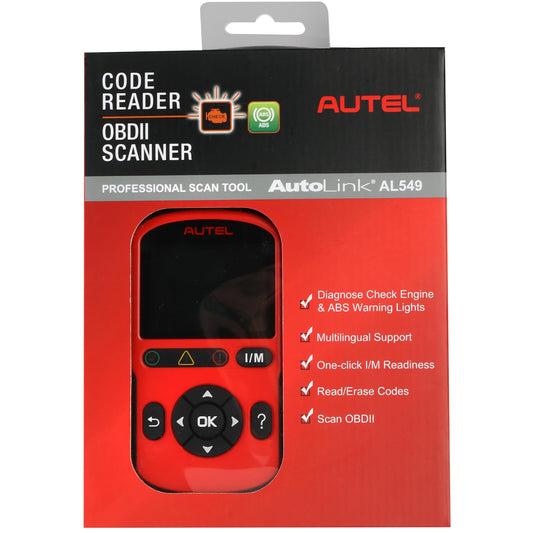 Autel AutoLink AL549 Engine & ABS Code Reader with Battery Tester