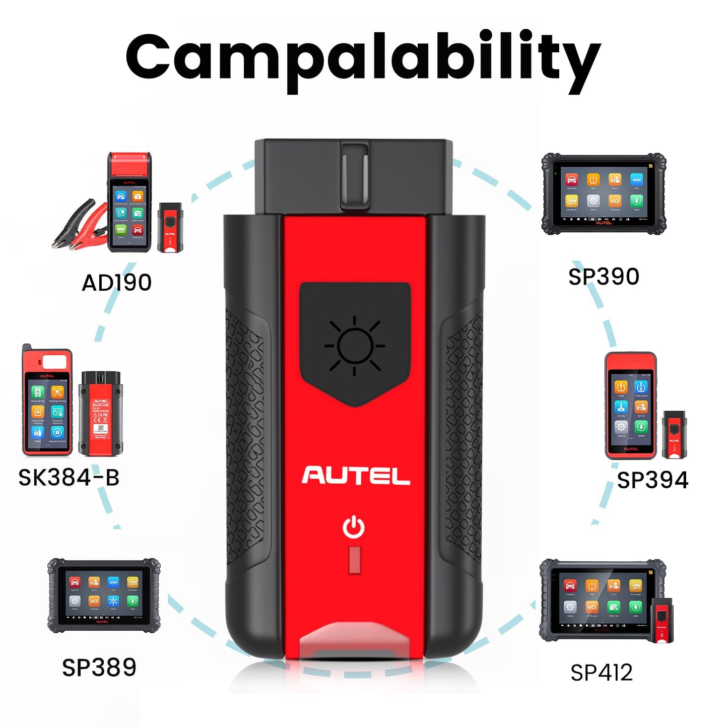 Autel MaxiVCI V200 OBD2 Bluetooth Adapter for Scanners