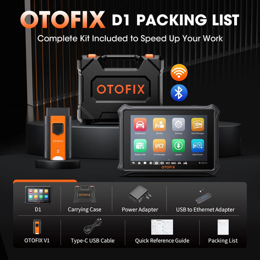 OTOFIX D1 Car Diagnostic Scanner 2025 with ECU Coding & 40+ Resets