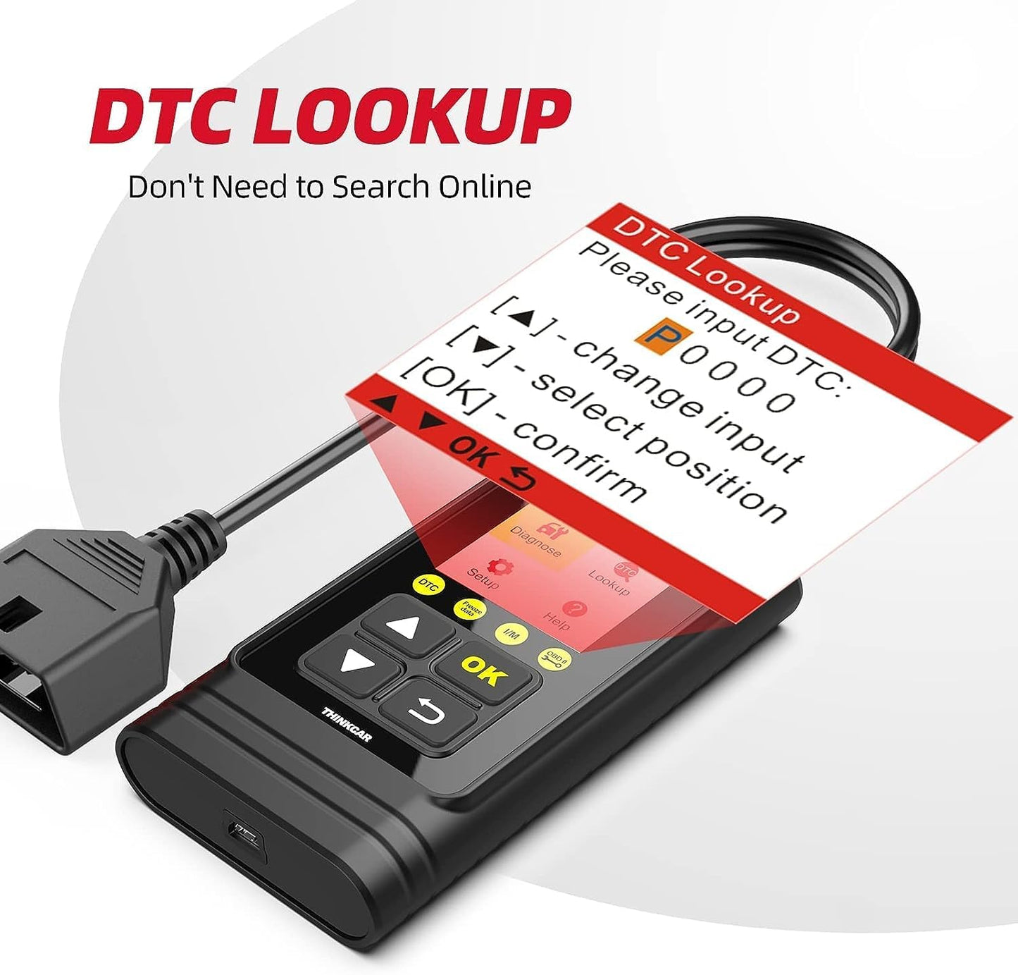 ThinkOBD 100 OBD2 Scanner – Check Engine Code Reader