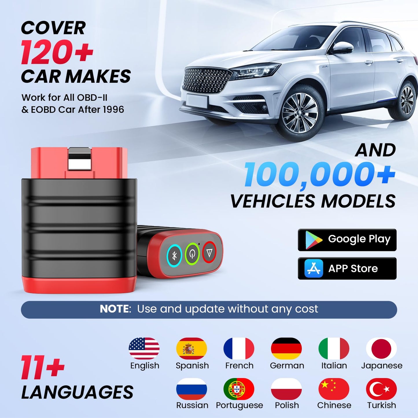 ThinkDiag Mini OBD2 Scanner for iOS & Android