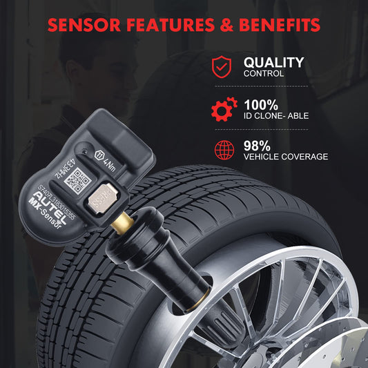 Autel MaxiCOM MK900-TS Scanner with TPMS Kit | 2024 Bidirectional Tool