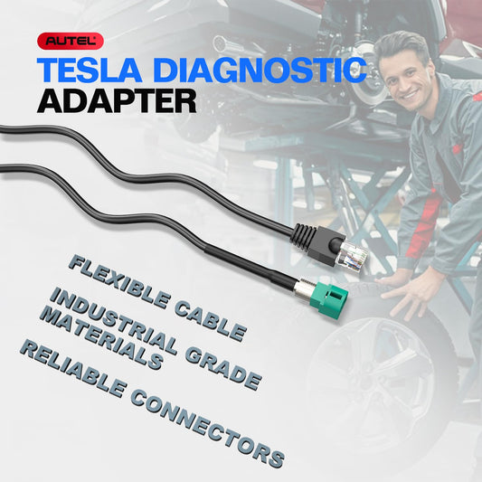 Autel Tesla Diagnostic Cable for Model S & X – Factory Mode & Scan