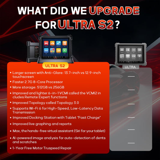 Autel MaxiSys Ultra S2 2025 Scanner with ECU Programming & AI