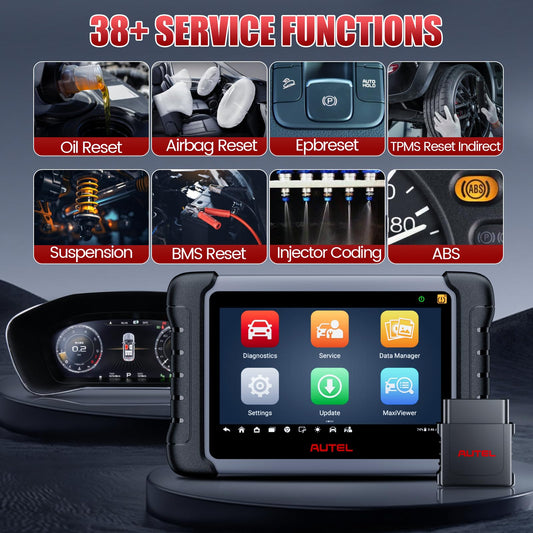 Autel MaxiCOM MK808Z-TS 2024 Bi-Directional OBD2 Scanner with Full TPMS