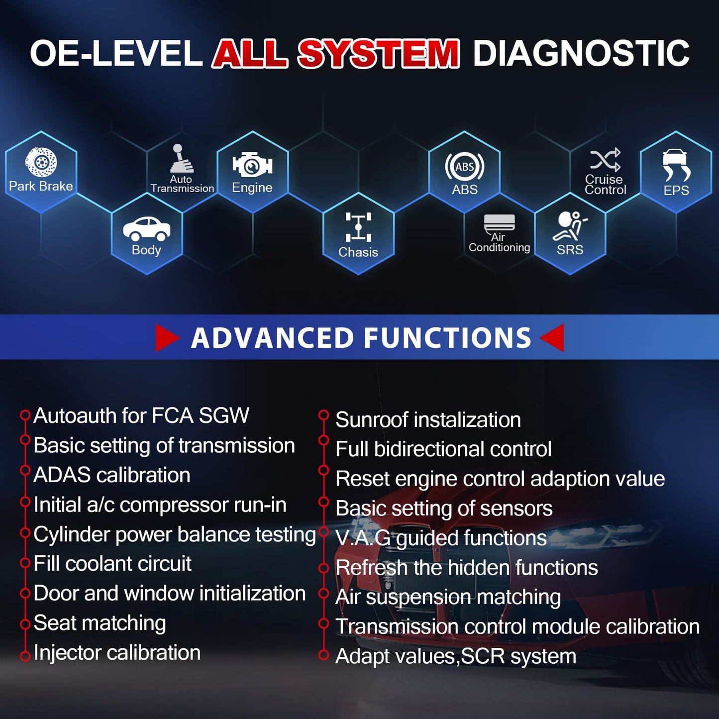 LAUNCH X431 PAD V Elite Scanner – ECU Coding & 60+ Services