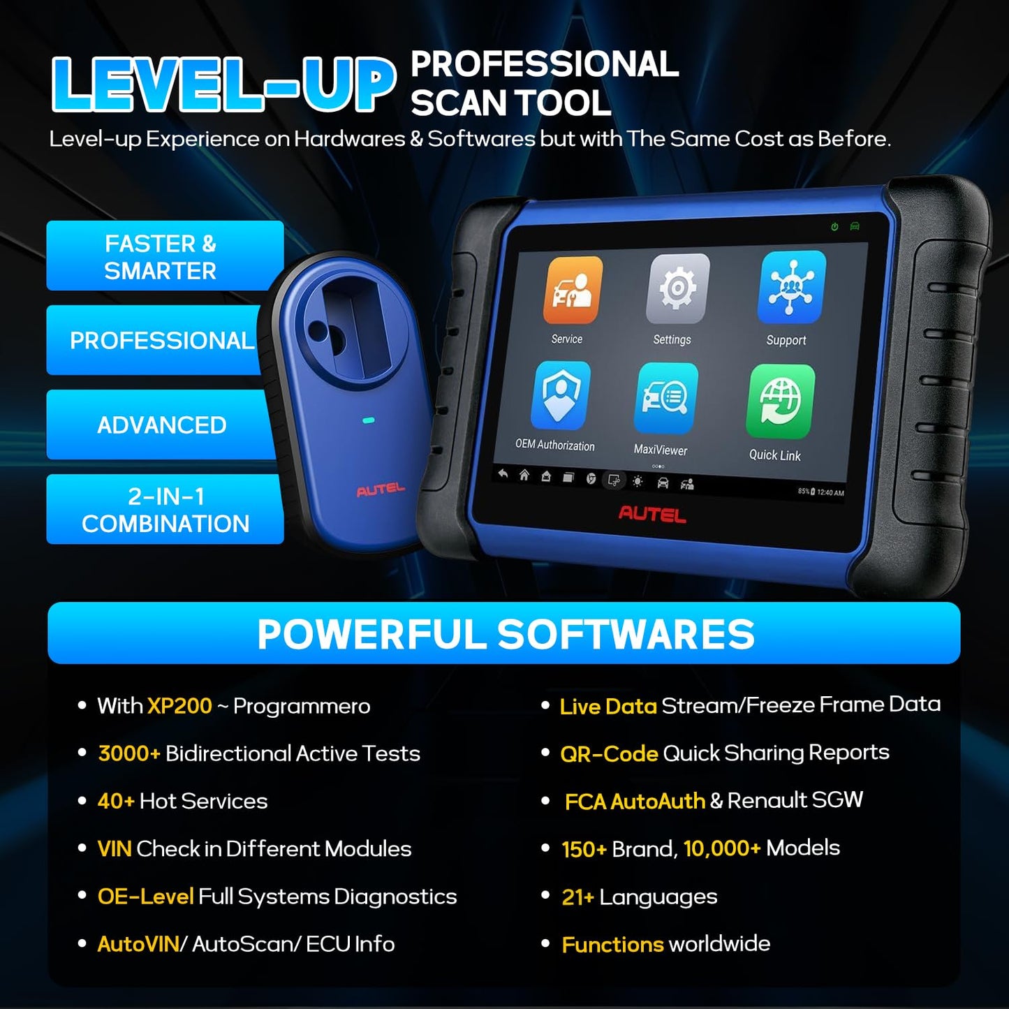 Autel IM508S Scanner with XP200 – Key Programmer & Full Diagnostics