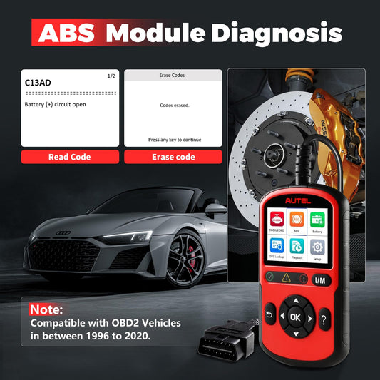 Autel MaxiCOM MK808Z-BT + AL549 OBD2 Scanner | Bidirectional & 28+ Services