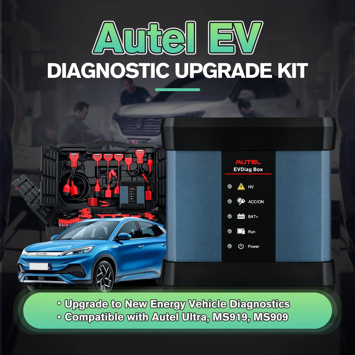 Autel MaxiSys EV Upgrade Kit 2025 – Complete EV Diagnostic & Battery Analysis