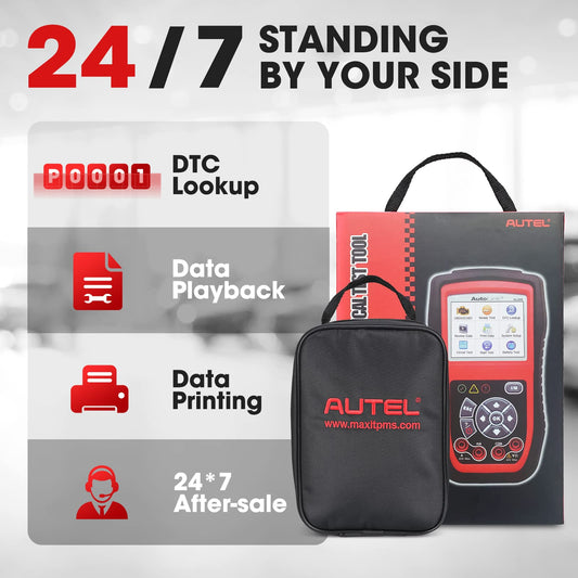 Autel AL539B OBD2 Scanner & Battery Tester 3-in-1 Tool