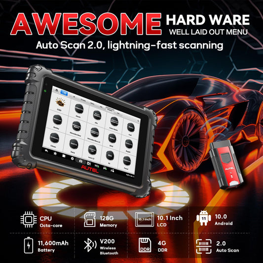 Autel MaxiSys MS906MAX 2025 Diagnostic Scanner – All System & Bi-Directional