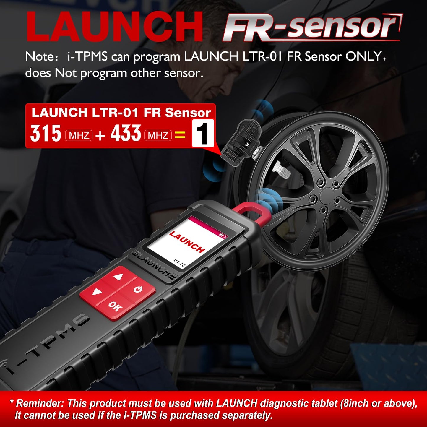 LAUNCH X431 i-TPMS TSGUN 2025 TPMS Reset Tool