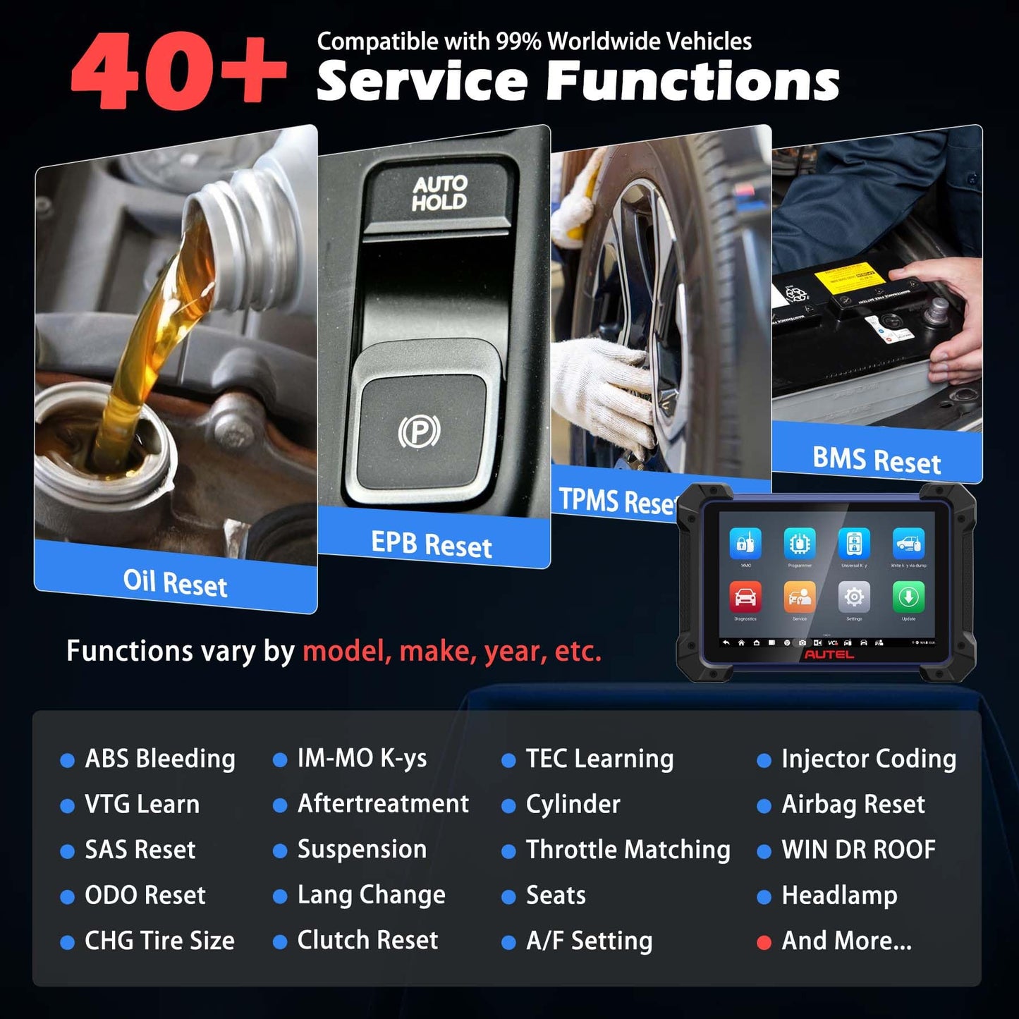 Autel IM608 PRO II Scanner – ECU Coding, 40+ Services, XP400 Pro Kit
