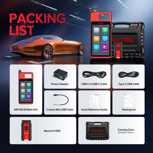 Autel MaxiIM KM100 Scanner & Key Programmer 2025