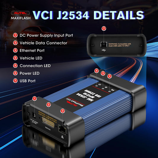 Autel MaxiFlash J2534 VCI – 2025 ECU Programming Tool