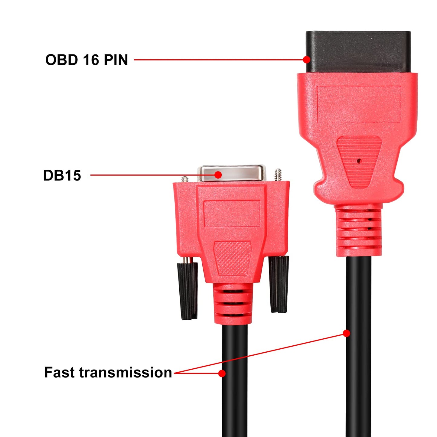 Autel OBD2 Main Test Cable Compatible with MaxiSys MS908 & More