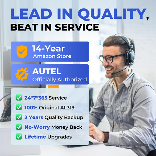 Autel AL319 OBD2 Scanner | Check Engine Code Reader 2025