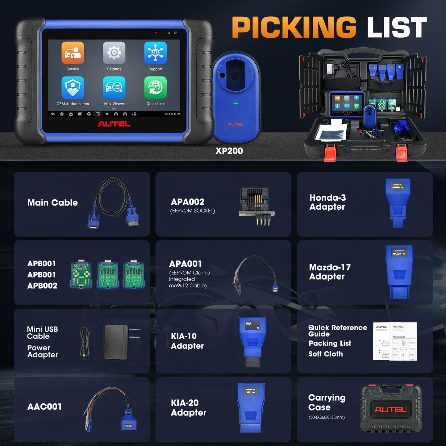 Autel MaxiIM IM508S Key Programmer & Scanner | 2025 Version