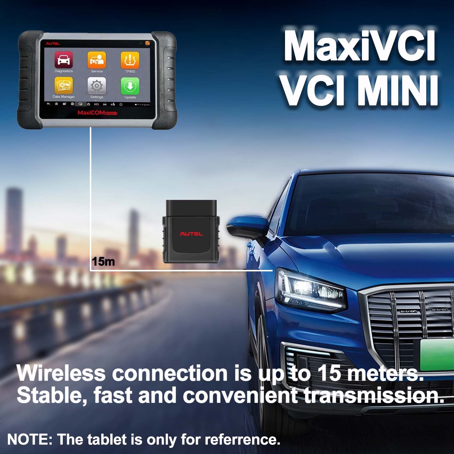 Autel MaxiVCI VCI Mini Bluetooth OBD2 Adapter for MK808BT