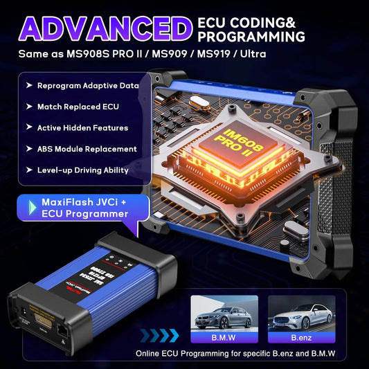 Autel IM608 PRO II Scanner – 2025 ECU Coding & All-System Tool