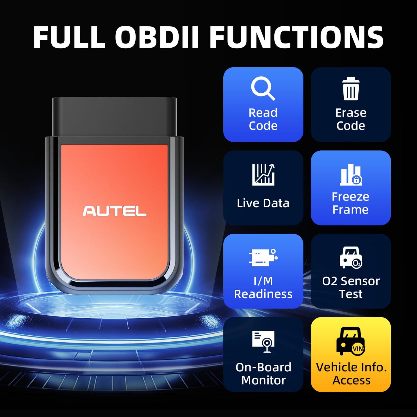 Autel AP2500E Bluetooth OBD2 Scanner – All-System Diagnostic Tool