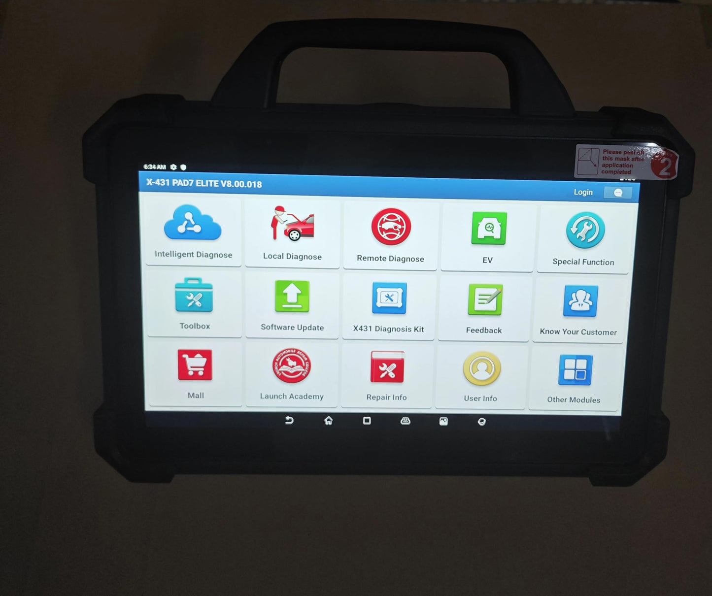 LAUNCH X431 PADVII Elite – ECU Programming & HD Truck Scanner