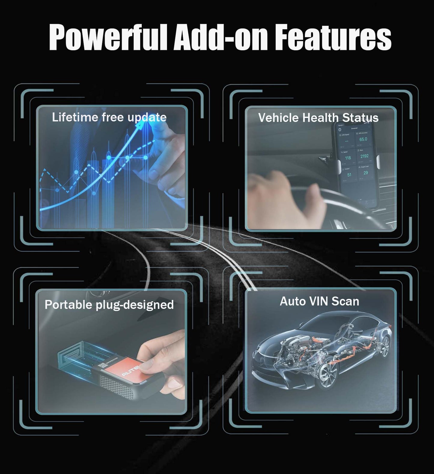 Autel MaxiAP AP2500 Bluetooth OBD2 Scanner – 5 Service Functions & 45+ Brands