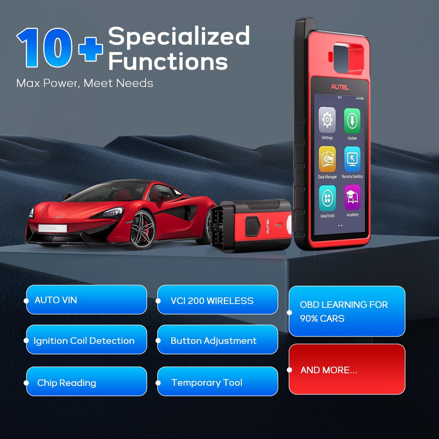 AUTEL MaxiIM KM100 Key Programming Tool | 2025 Handheld Version