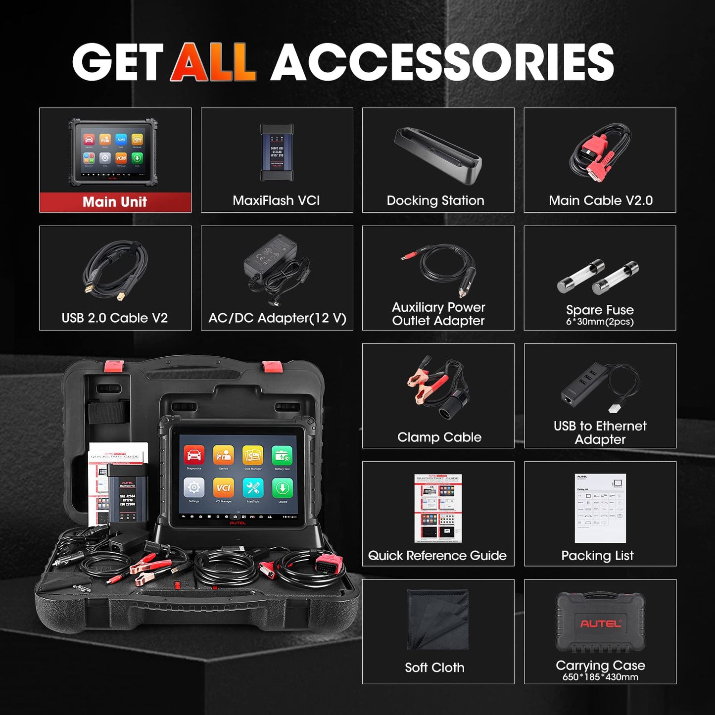 Autel MaxiCOM Ultra Lite Scanner – 2025 ECU Programming Tool