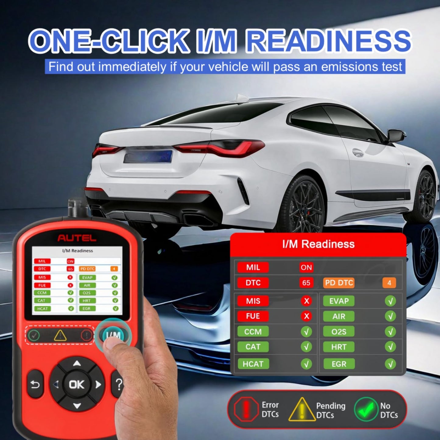Autel AutoLink AL549 OBD2 Scanner – ABS Code Reader & Battery Tester