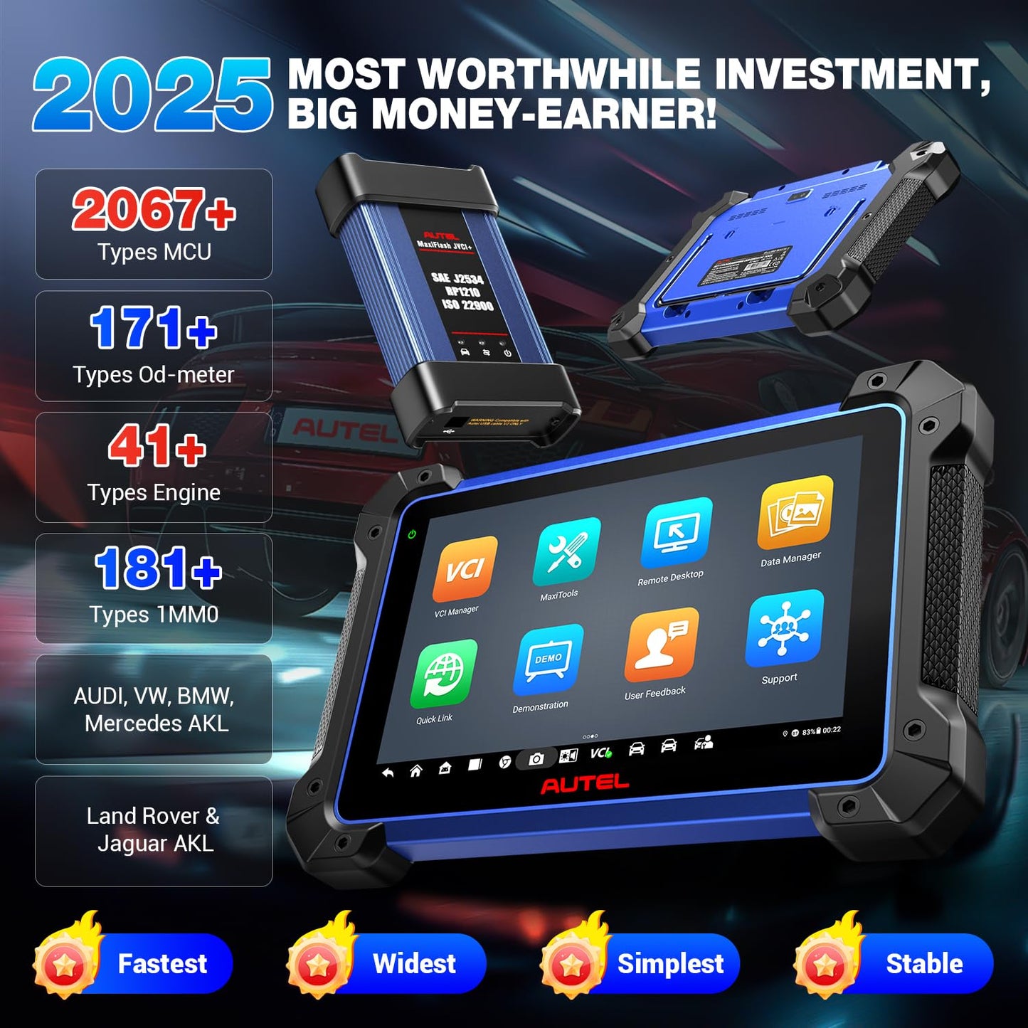 Autel MaxiIM IM608 PRO II 2025 Scanner with XP400 PRO & ECU Coding