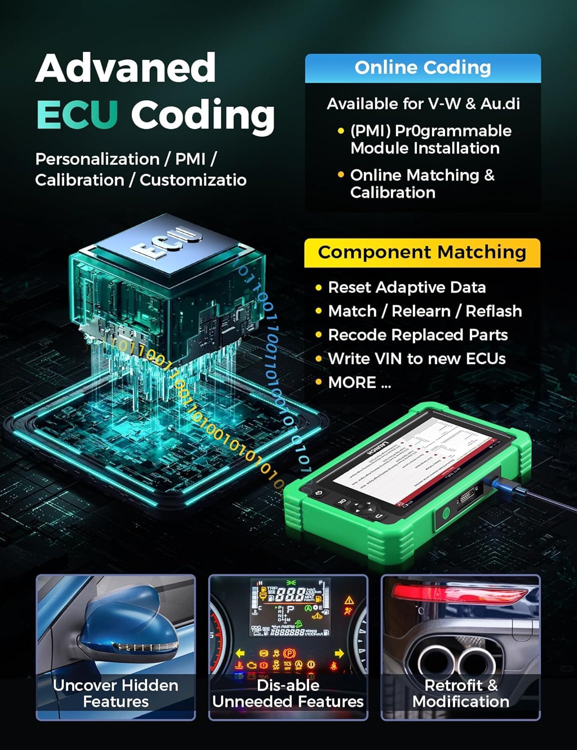LAUNCH X431 CRP919 EV – 2025 EV Diagnostic Scanner