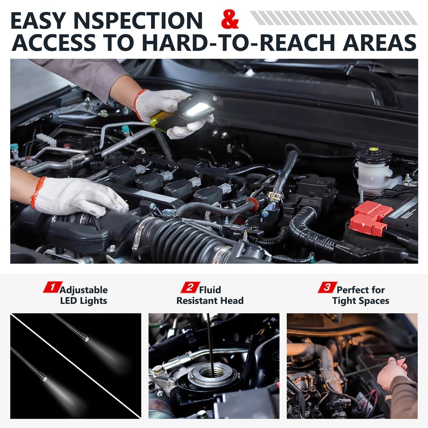 Launch X431 VSP-100 HD Endoscope Borescope Camera