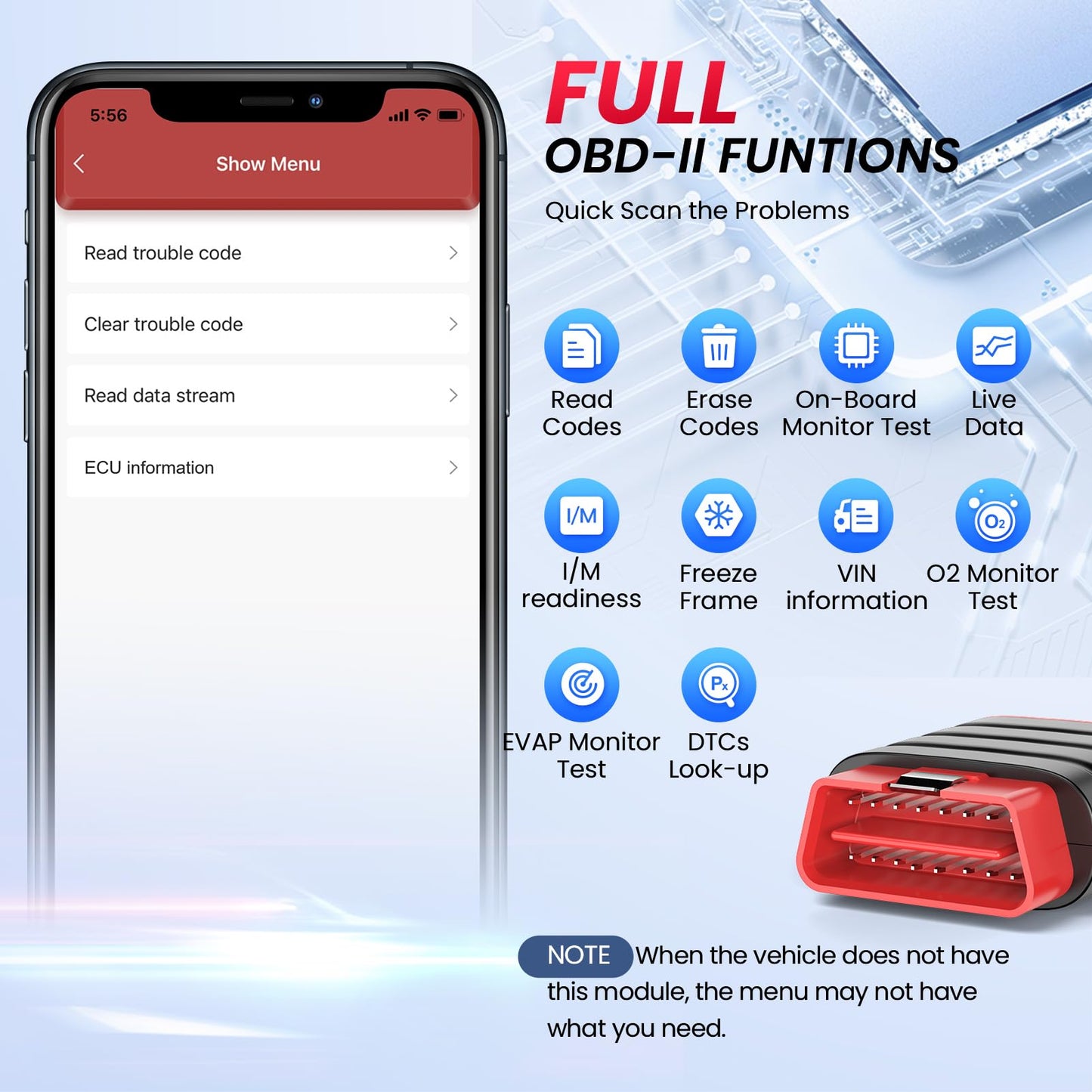ThinkDiag Mini OBD2 Scanner for iOS & Android