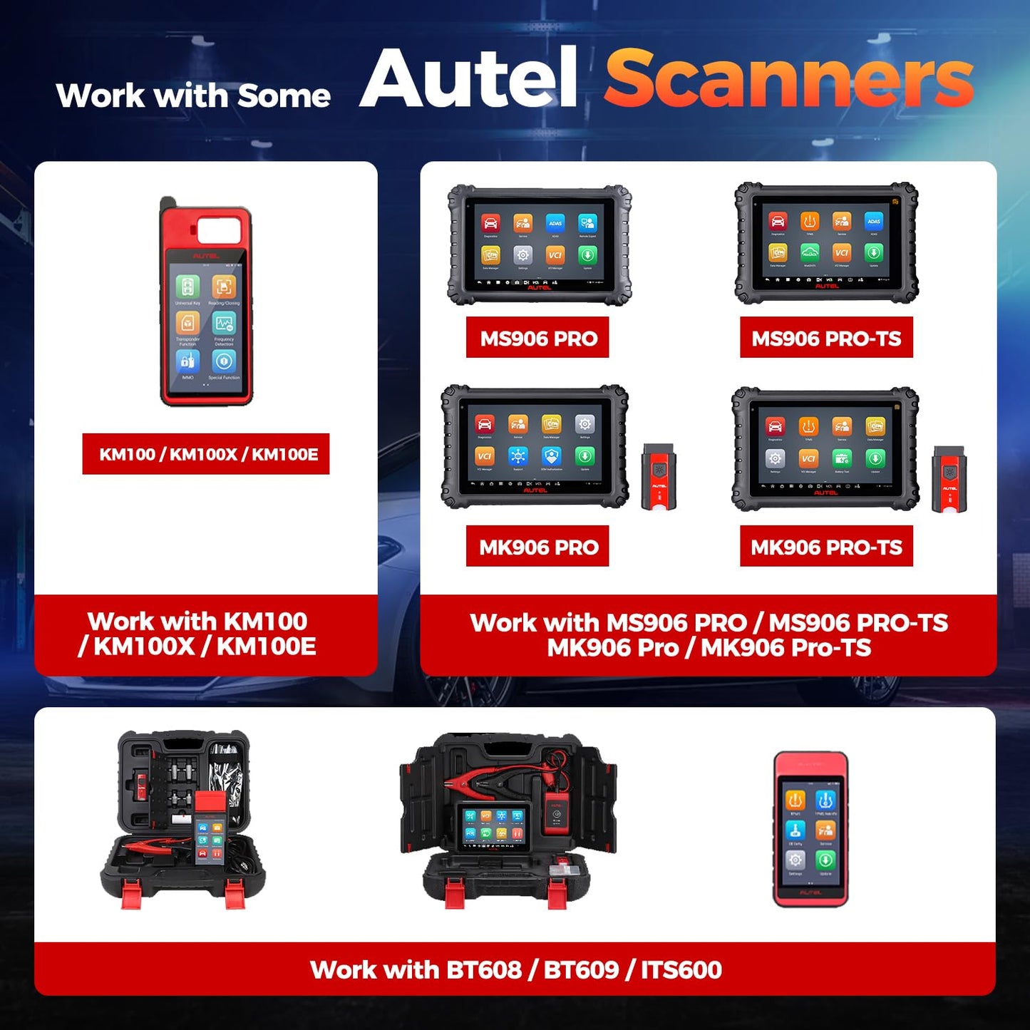 Autel MaxiVCI V200 Wireless OBD2 Dongle for MaxiSYS Scanners
